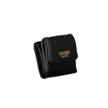 Guess Jeans Black Polyethylene Wallet