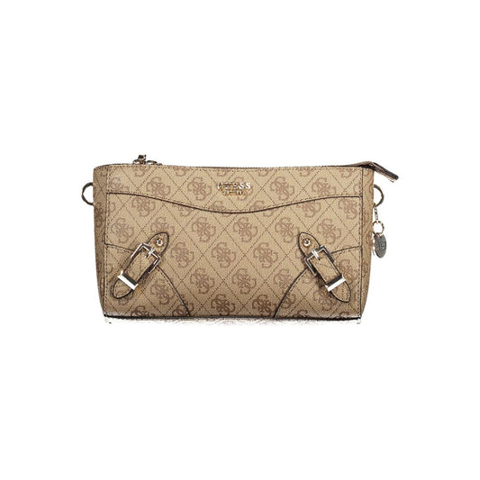 Guess Jeans Beige Polyethylene Handbag