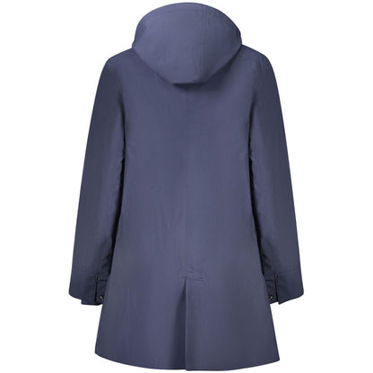 K-WAY Blue Polyester Jackets & Coat