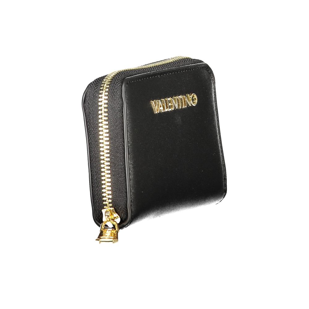 Mario Valentino Black Polyethylene Womens Wallet