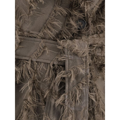 Brunello Cucinelli Coat with fur details