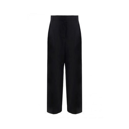 Salvatore Ferragamo Silk And Linen Pants