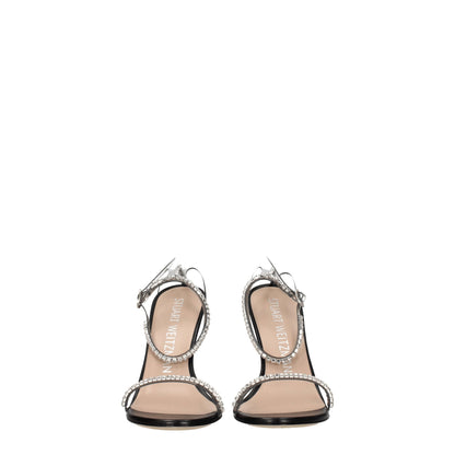 Stuart Weitzman Transparent Pvc Stiletto Heels Sandals