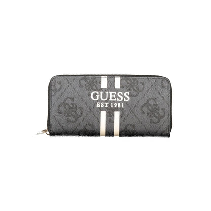 Guess Jeans Black Polyethylene Women Wallet