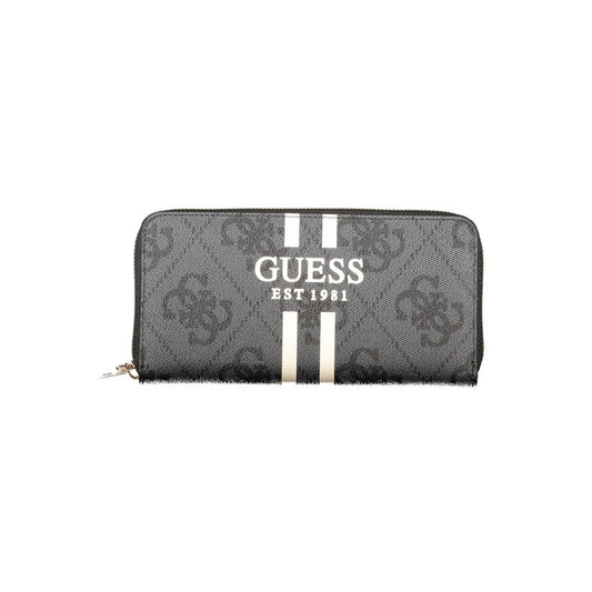 Guess Jeans Black Polyethylene Women Wallet