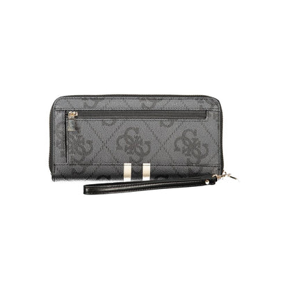 Guess Jeans Black Polyethylene Women Wallet