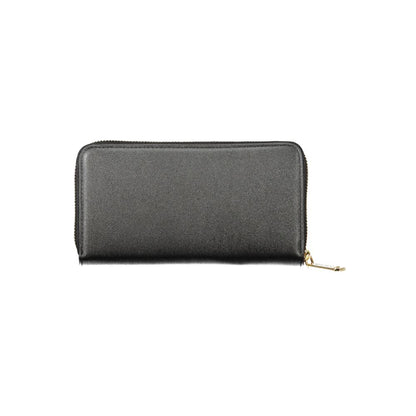 Mario Valentino Black Polyethylene Women Wallet