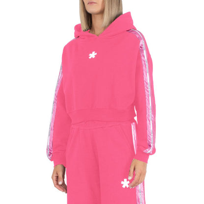 Comme Des Fuckdown Fuchsia Cotton Sweater