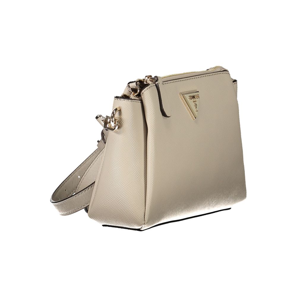 Guess Jeans Beige Polyethylene Handbag