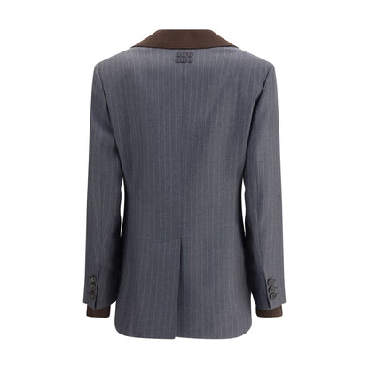 Miu Miu Striped Blazer