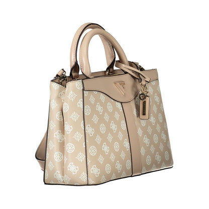 Guess Jeans Pink Polyethylene Handbag