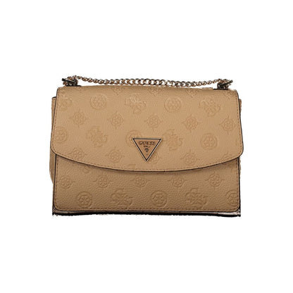 Guess Jeans Beige Polyethylene Handbag