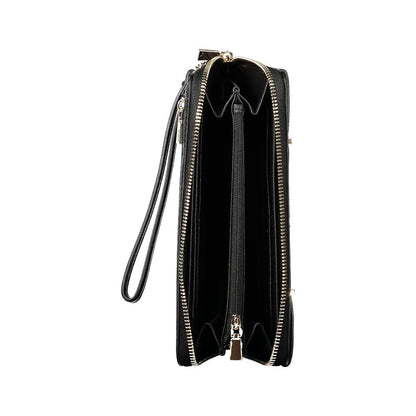 Guess Jeans Black Polyethylene Wallet