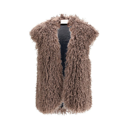 Kristina Ti Faux fur vest