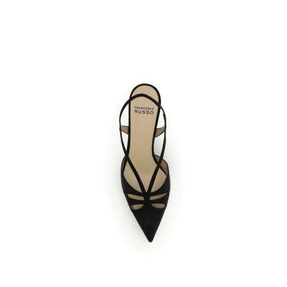 Francesco Russo Suede leather Décolleté