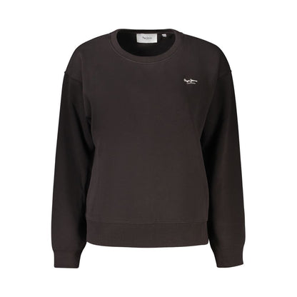 Pepe Jeans Black Cotton Women Sweater