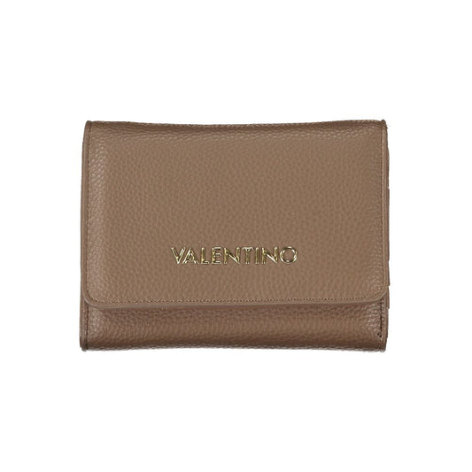 Mario Valentino Brown Polyethylene Women Wallet