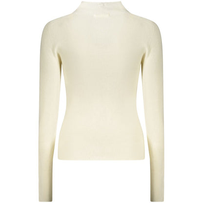 Guess Jeans White Wool Women Sweater