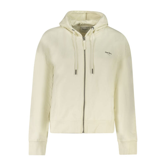 Pepe Jeans White Cotton Women Sweater