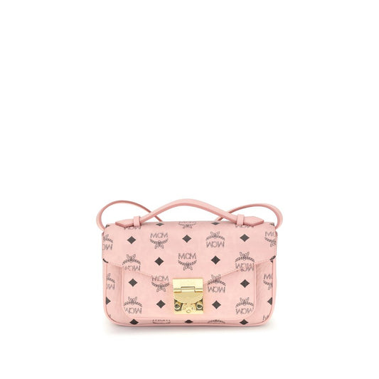 MCM Handbag in printed faux leather