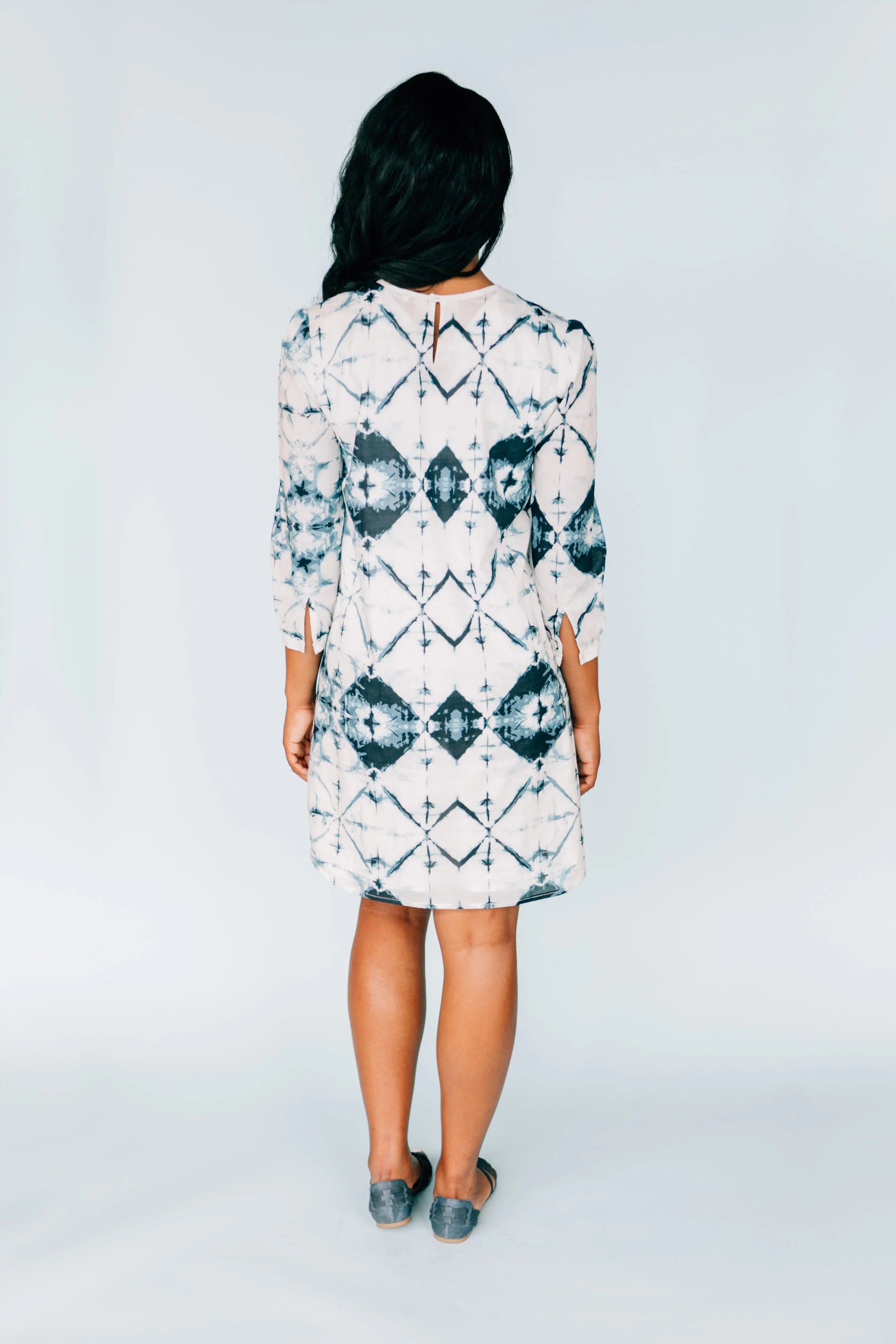 Inkwell Dress Salmon Bella