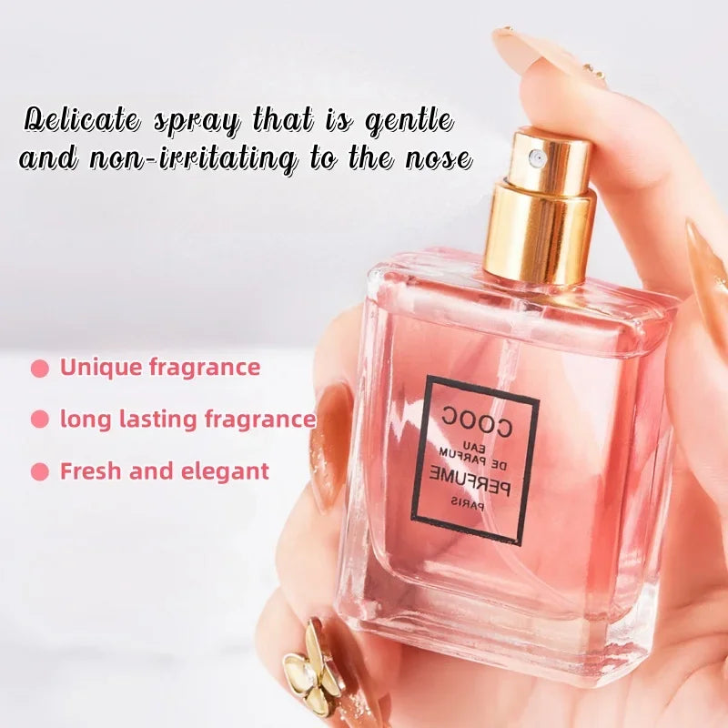 Beautiful Girl Paris Angel Three-piece Gift Box Set Little Black Dress Women's Perfume Long-lasting Fragrance Fresh and Elegant
