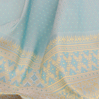 45x100cm Southeast Asia Ethnic Polyester Brocade Jacquard Woven Satin Fabric DIY Thai Skirt Tube Dress Cloth Saree Sari Textile
