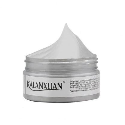9 Color Hair Colors Wax Dye Temporary Molding Paste 8 Color Blue Burgundy Grandma Gray Green Hairs Dye Wax Mud Styling Pomade