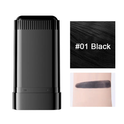 3 Colors Hair Stick, Gray Hair Covering Artifact No Color Loss Disposable Hair Dye Stick Hair Roots Hair Dyeing and Color