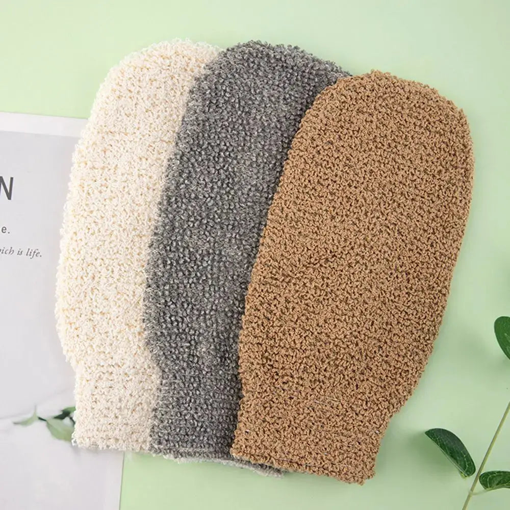 Scrubber Bathing Accessories Bathing Cleaning Towel Exfoliating Glove Body Scrub Gloves Fingers Bath Towel Shower Body Brush Femina Worldwide