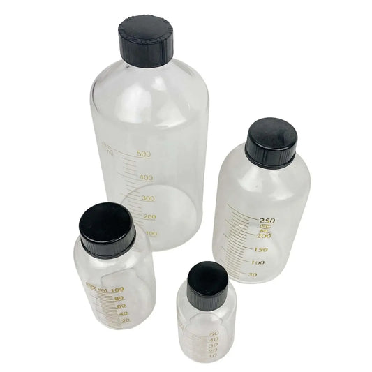 5ml 10ml 15ml 25ml Borosilicate Glass Scale Serum Bottle Reagent Sample Bottle Lab