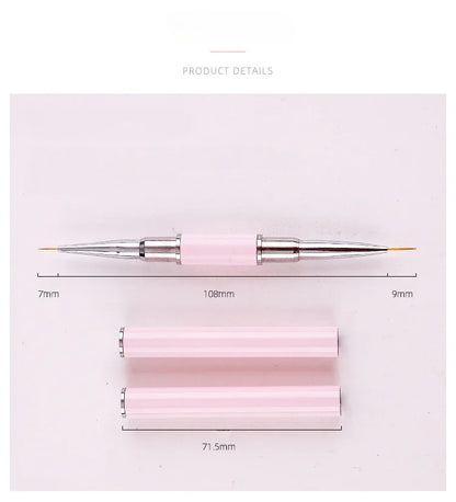 Nail Art Brush Professional Thin Liner for Manicure Decoration Brushes Set Nails Paint Uv Gel Acrylic Decorating Brushes Tools
