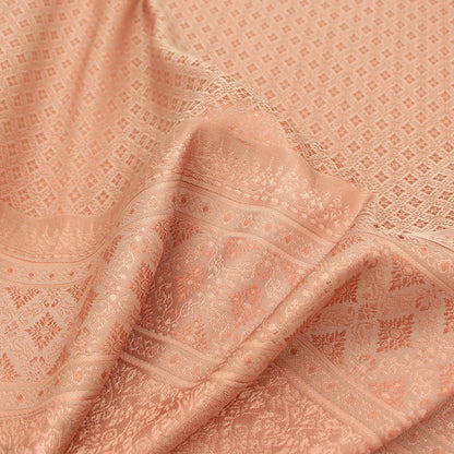 45x100cm Southeast Asia Ethnic Polyester Brocade Jacquard Woven Satin Fabric DIY Thai Skirt Tube Dress Cloth Saree Sari Textile