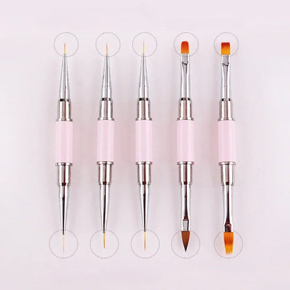 Nail Art Brush Professional Thin Liner for Manicure Decoration Brushes Set Nails Paint Uv Gel Acrylic Decorating Brushes Tools