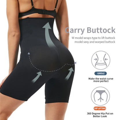 Shapewear for Women High Waist Trainer Panties Slimming Sheath Tummy Control Hip Butt Lifter Shorts Ladies Mid Thigh Body Shaper