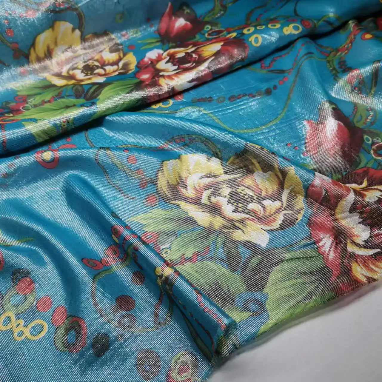 New Somali Dirac Metallic Jacquard Floral Silk With Gold Lurex Mulberry Silk Saree Dress Tissue