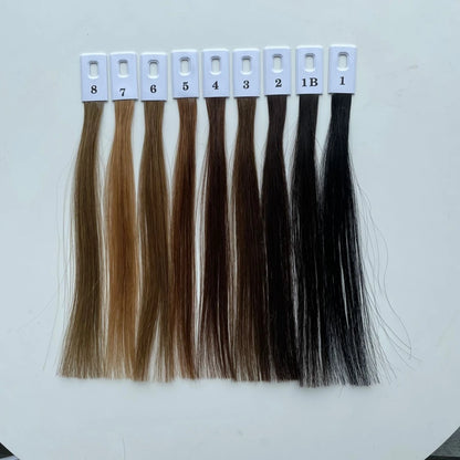 Boymia Hair Color Rings 35 Colors Available Real Natural Human Hair With Mix Color Chart For Professional Salon Dyeing
