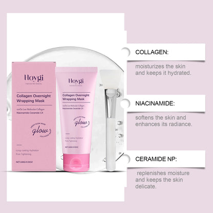 Collagen Peel-Off Mask: A gentle, nourishing, moisturizing mask that leaves skin radiant, smooth, delicate and supple