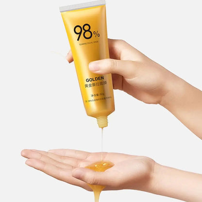 Gold Peel off Face Mask Gentle Oil Control Face Mask Moisturizing Purify Pores Facial Mask Removes Dirt Tearing Mask Skin Care