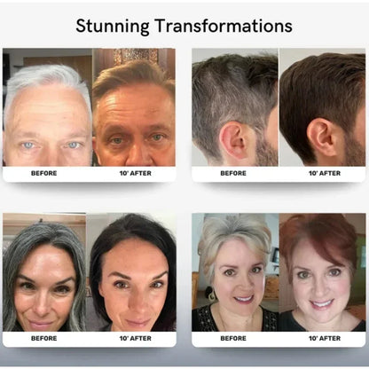 5 Colors Hair Dye Shampoo Black Hair Color Dye Hair Shampoo Cream Instant Dye Shampoo Men Women Moisturizing and Repairing Hair