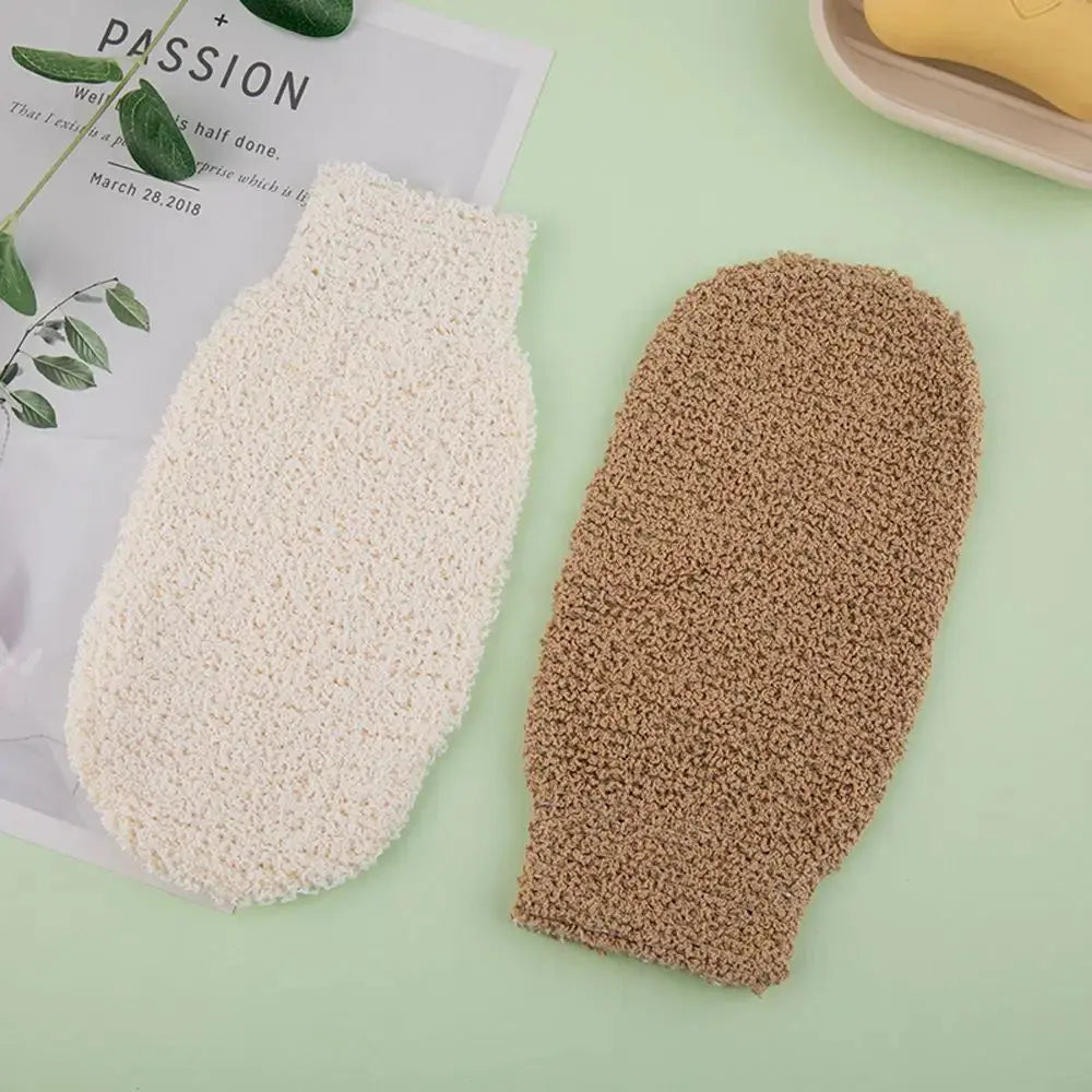 Scrubber Bathing Accessories Bathing Cleaning Towel Exfoliating Glove Body Scrub Gloves Fingers Bath Towel Shower Body Brush Femina Worldwide