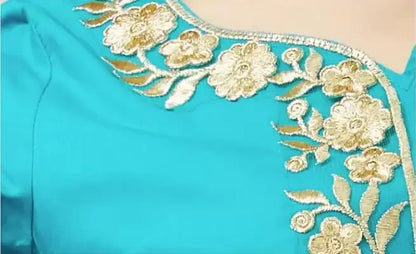 Indian traditional dress Punjab Buicourt long gown Pakistan Nepal