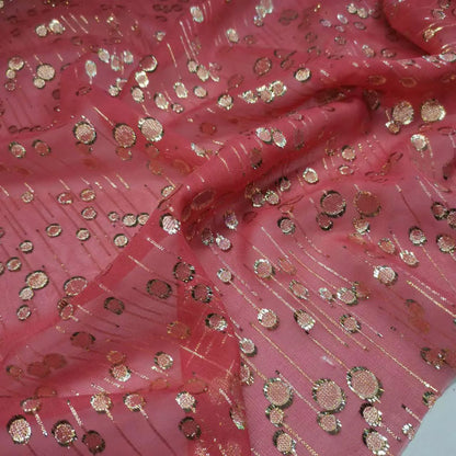 Super Deal Somali Dirac Jacquard Silk With Metallic Lurex Mulberry Silk Saree Dress Tissue