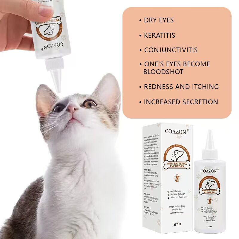 pet products Pet products COAZON, Eye Stain Remover for Dogs and Cats, Dry Eyes, Keratitis ,Conjunctivitis,One's Eyes Become Bloodshot,Redness And Itching, Increased Secretion