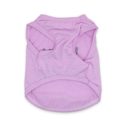 Pet products 4-Piece Pet Vest Set for Summer - Includes 4 Versatile Vests with I ❤️ my Mommy Message, Lightweight Breathable Fabric Perfect for Dogs and Cats in Warm Weather（S）
