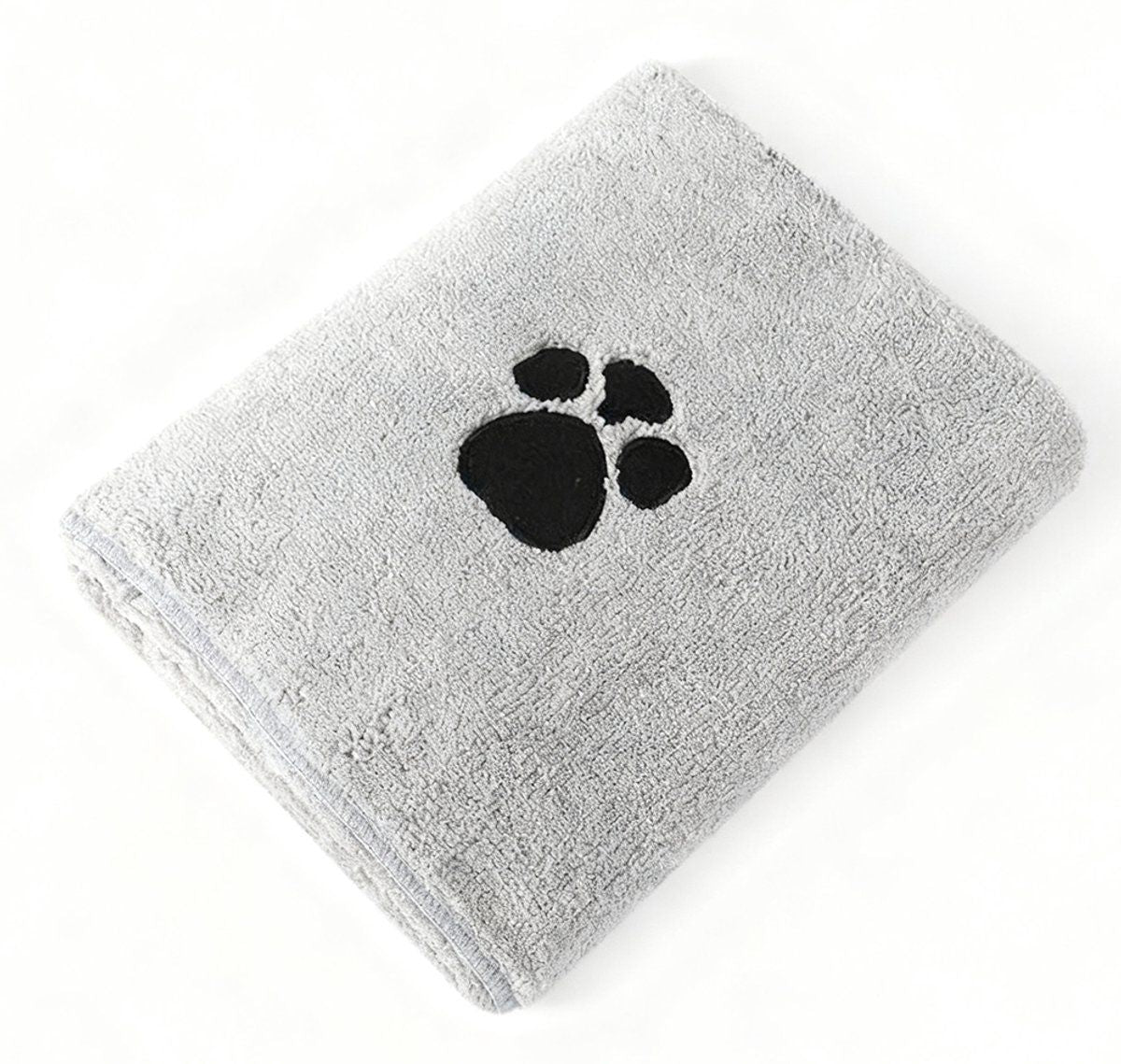 2 Pieces, Microfiber Dog Towel, Dog towels, Microfiber towel, Pet towel, for Daily Pet Care and Home Use, 100 x 50 cm, Brown, Grey