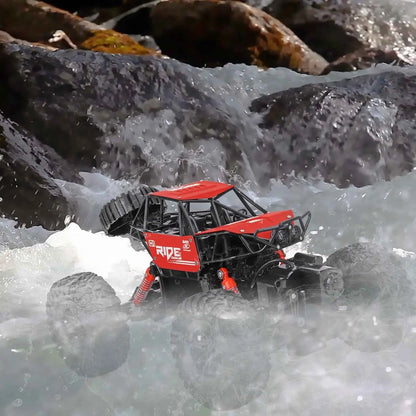 Remote Control Waterproof Amphibious Car (Red) - For All Terrains Femina Worldwide