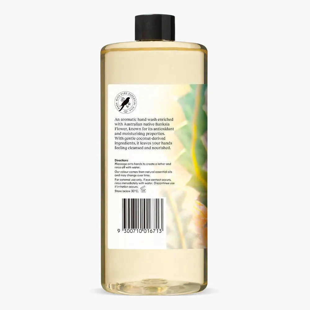 1L Hand Wash Refill Banksia Lavender Bosisto's Moisturising Soap Free Liquid Gel Femina Worldwide