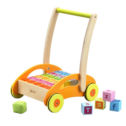 Classic World Baby Walker with Blocks Femina Worldwide