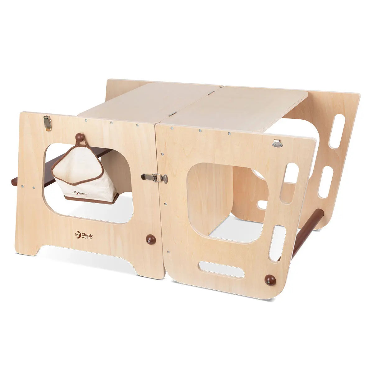 Classic World Convertible Helper Tower-table Femina Worldwide